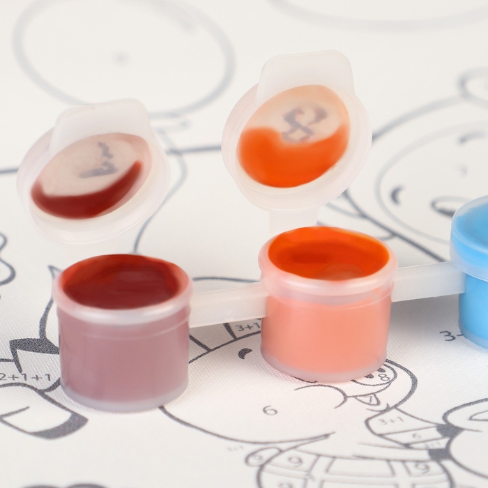 Картина по номерам для детей, 20х30 см, Винни-пух Картина по номерам для детей, 20х30 см, Винни-пух