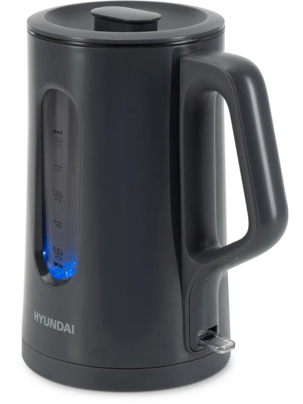 Чайник HYK-G4508 1,5л 1700Вт серый (стекло)