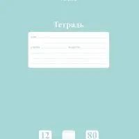 Тетрадь 12л А5ф в Частую КОСУЮ линию 80г/кв.м на скобе Обл. мел.картон скругл.углы ПАСТЕЛЬ