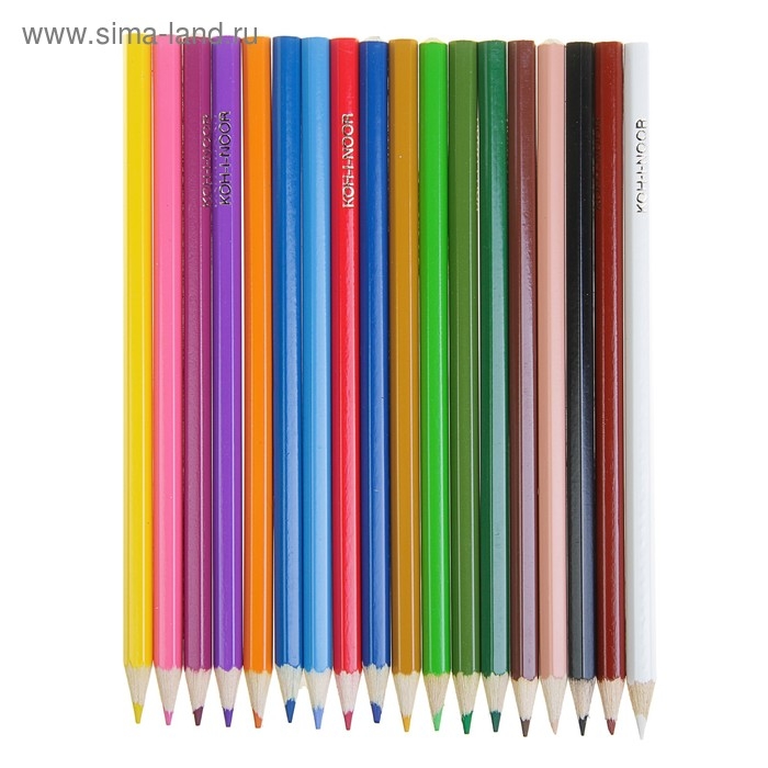 Карандаши 18 цветов Koh-I-Noor 3553, Птицы Карандаши 18 цветов Koh-I-Noor 3553, Птицы