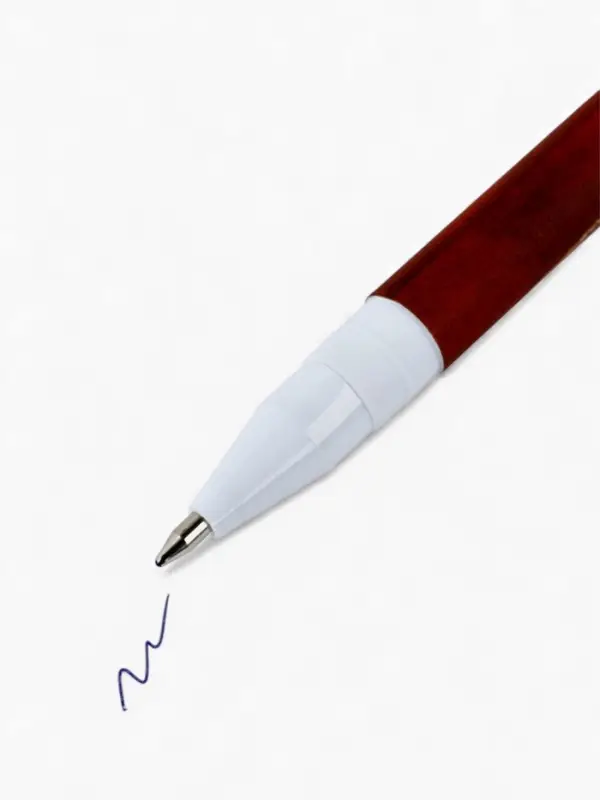 Ручка шариковая, синяя паста, 0.7 мм, пластик, софт-тач &laquo;Золотому учителю&raquo;