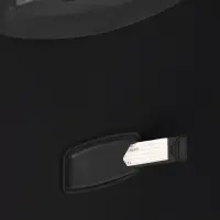 Чемодан на колёсах TEXTURA, кодовый замок, текстильный, с увеличением, 47&times;30&times;78 см, 28", чёрный