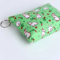 Кошелёк детский &laquo;Кролики&raquo;, монетница, на молнии, МИКС