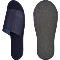 Тапочки одноразовые Стандарт спанбонд подошва ППЭ 4 мм. 150пар/уп, синий