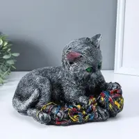 Копилка для денег &laquo;Котенок с клубком&raquo;, 20&times;25&times;14 см