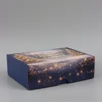 Коробка подарочная, самосборная &laquo;Волшебство рядом&raquo;,30.7&times;22&times;9.5 см