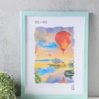 Фоторамка для фото 30&times;40 см, FIBO, мдф, (пластиковый экран), мята