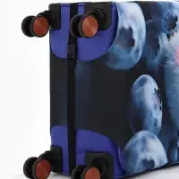 Чехол для чемодана &laquo;Пушистик&raquo;, 28", синий