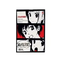 Блокнот А6, 40 листов в клетку на скрепке, Manga Anime, обложка картон, блок 55 г/м&sup2;, МИКС