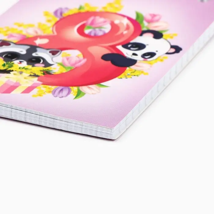 Блокноты в мягкой обложке А7, 40 л на гребне «Самая милая. 8 марта» Блокноты в мягкой обложке А7, 40 л на гребне «Самая милая. 8 марта»