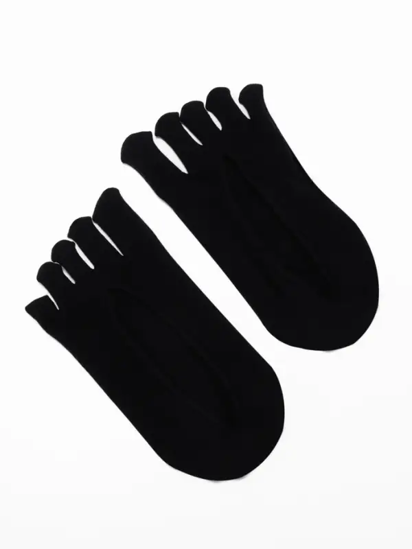 Корректоры - разделители для пальцев ног, капроновые, 36-42 р-р, пара, чёрные