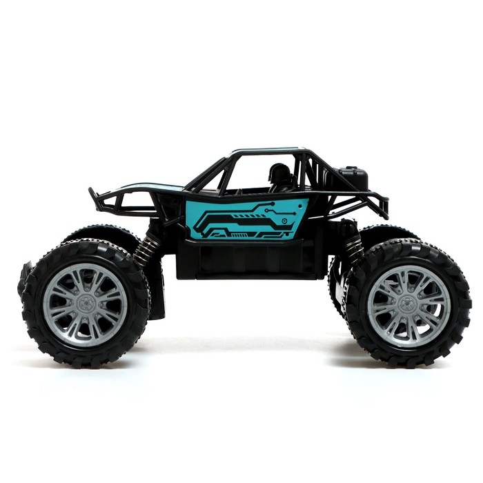 Джип «Вездеход», радиоуправление, свет, на батарейках, синий Джип «Вездеход», радиоуправление, свет, на батарейках, синий