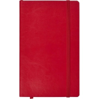 Ежедневник недатированный ATTACHE FLEX красный А5, 136 л. бежевый блок