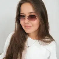 Очки солнцезащитные &laquo;OneSun. Овал&raquo;, uv 400, футляр, салфетка