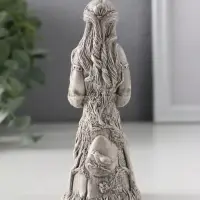 Фигура славянская богиня «Жива» 12.5×5×5 см, серая