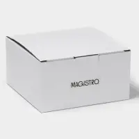 Чайник заварочный Magistro Black Swan, с ситом, 700 мл, керамика, чёрный
