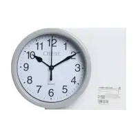 Часы настенные классические &laquo;Соломон&raquo;, бесшумные, плавный ход, d=15 см, серебристые, от батарейки 1&times;АА