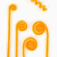 Синельная проволока, набор 100 шт., оранжевая, 30 см