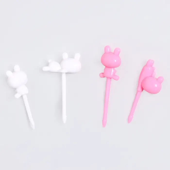 Шпажки для канапе «Зайки», набор 8 шт. Шпажки для канапе «Зайки», набор 8 шт.