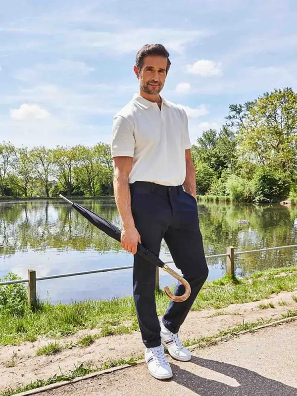 Зонт-трость Commissioner, черный