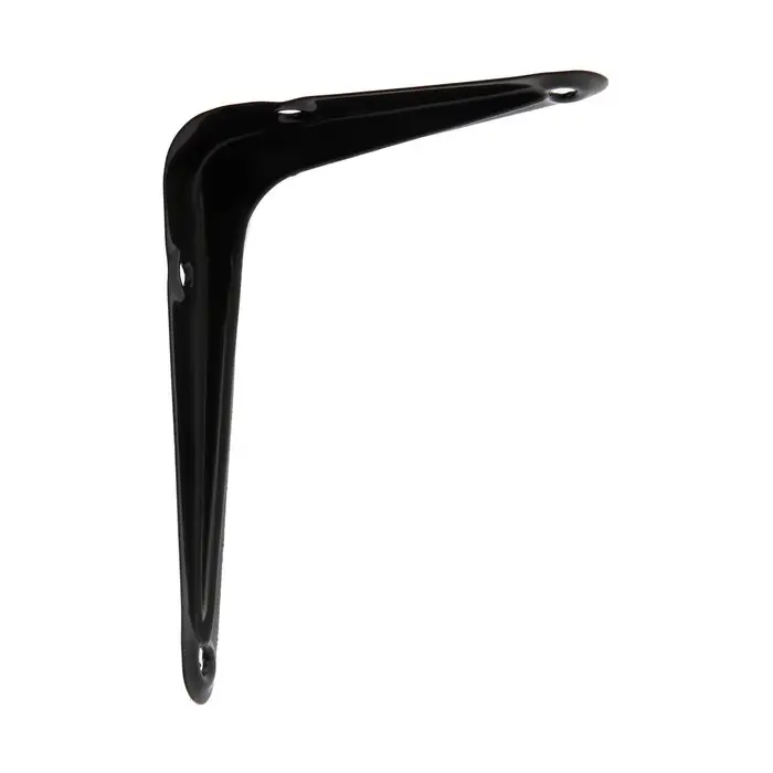 Кронштейн, 100×75×0.8 мм, черный, 1 шт.