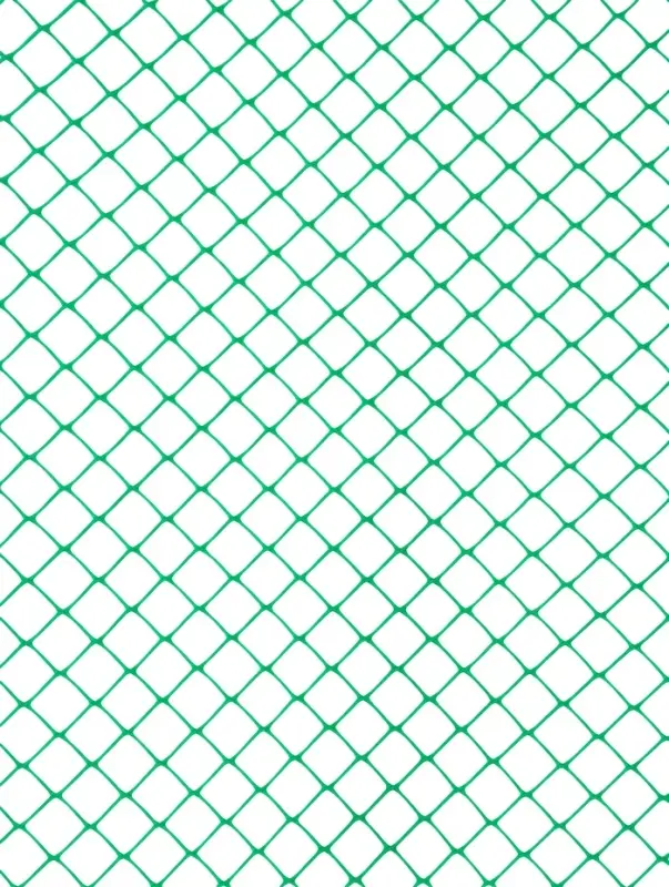 Сетка садовая, 1&times;10 м, ячейка ромб 15&times;15 мм, пластиковая, зелёная, Greengo, в рулоне