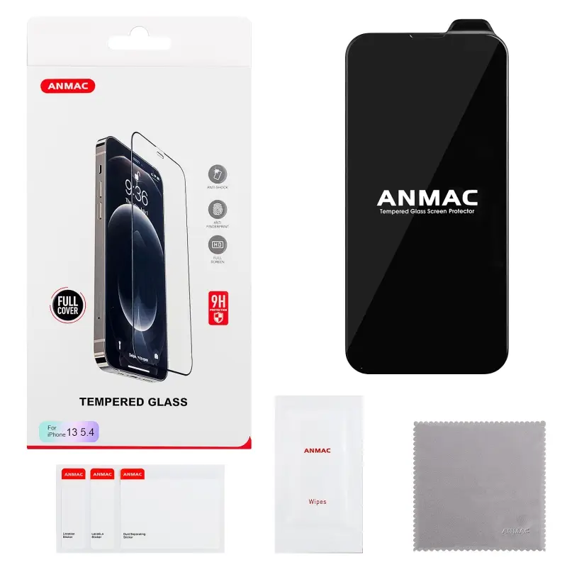 Защитное стекло iPh 13 Mini (5.4) Full Cover ANMAC Арт. 1137219 Защитное стекло iPh 13 Mini (5.4) Full Cover ANMAC Арт. 1137219