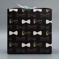 Коробка подарочная складная, упаковка, «Джентельмену», 18 х 18 х 18 см Коробка подарочная складная, упаковка, «Джентельмену», 18 х 18 х 18 см