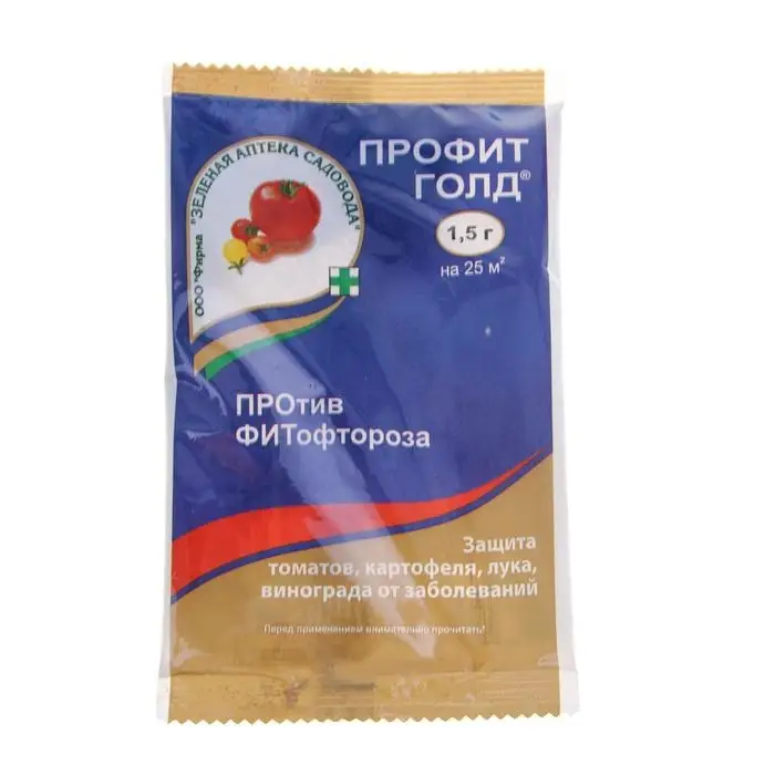 Препарат для защиты растений от заболеваний Профит Голд 1,5 г Препарат для защиты растений от заболеваний Профит Голд 1,5 г