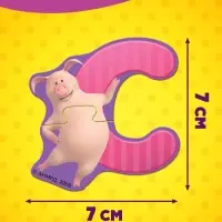 Макси-пазлы "Изучаем алфавит с Машей и Медведь", 31 пазл