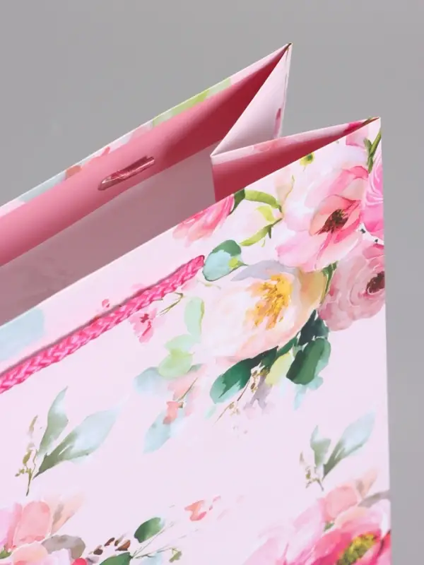 Пакет подарочный ламинированный "Комплимент" 26 х 12 х 32 см