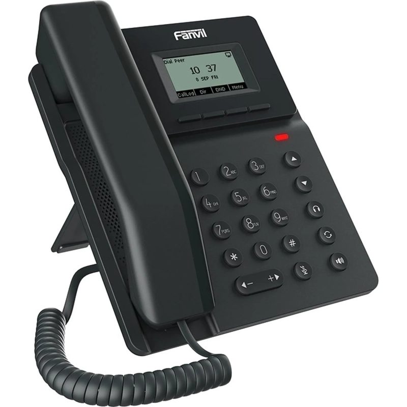 IP-телефон Fanvil V50P,132x64, 2.3-inch,HD voice,2 SIP,4 Line,Opus+IPV6,PSU