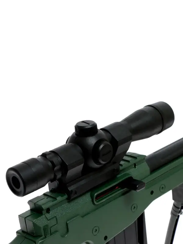 Снайперская винтовка AWM, стреляет гелевыми пулями