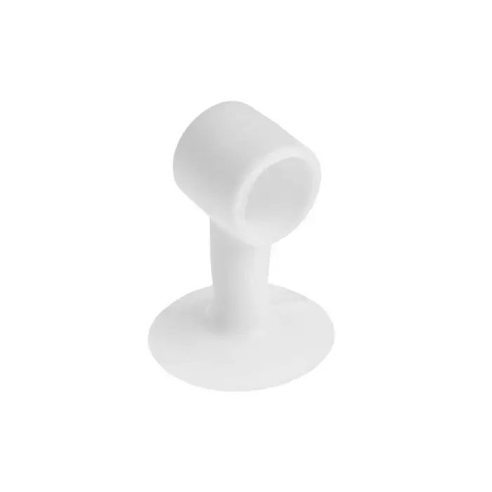 Дверной ограничитель LOCKLAND на ручку, d=15 мм, h=50 мм, цвет белый, 1 шт. Дверной ограничитель LOCKLAND на ручку, d=15 мм, h=50 мм, цвет белый, 1 шт.