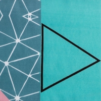 Постельное бельё Экономь и Я евро Geometric figures 200*217см,215*240см,50*70см-2шт