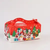 Коробка складная «Уютный Новый год», Микки Маус,  23 х 9 х 22,5 см