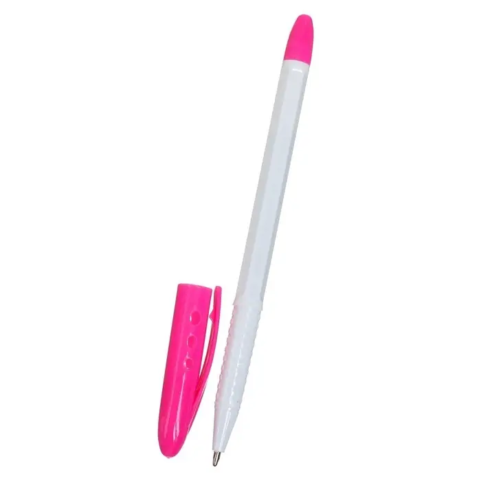 Ручка шариковая WH-229, 1.0 мм, стержень синий, с цветным колпачком Ручка шариковая WH-229, 1.0 мм, стержень синий, с цветным колпачком