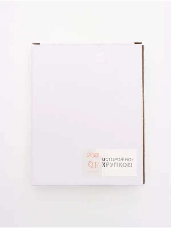 Зеркало настольное, с увеличением х2, двустороннее, 12&times;14.5 см, (9&times;12 см), прозрачное