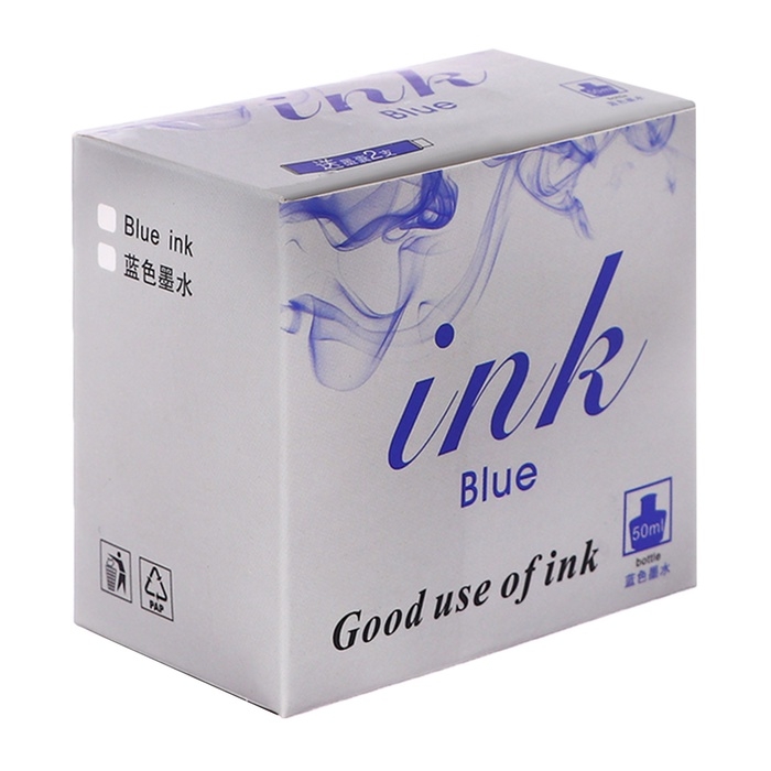 Чернила для рисования и каллиграфии, 50 мл, синий