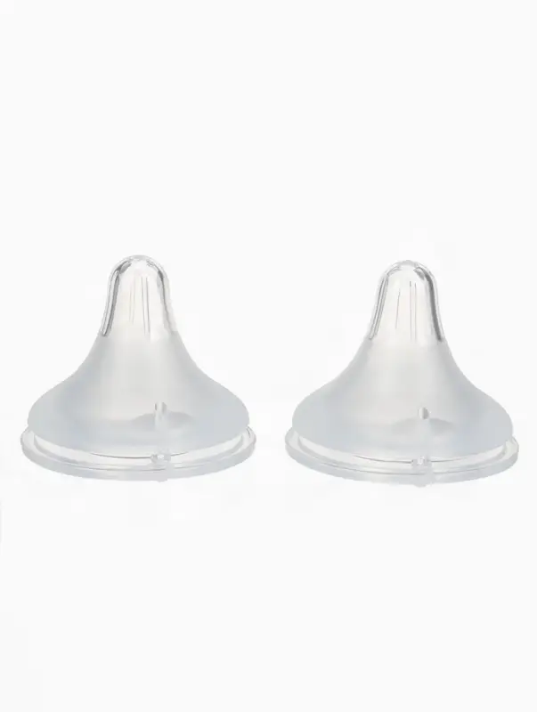 Соска на бутылочку, антиколиковая, 3+, Mum Effect, широкое горло, 2 шт.