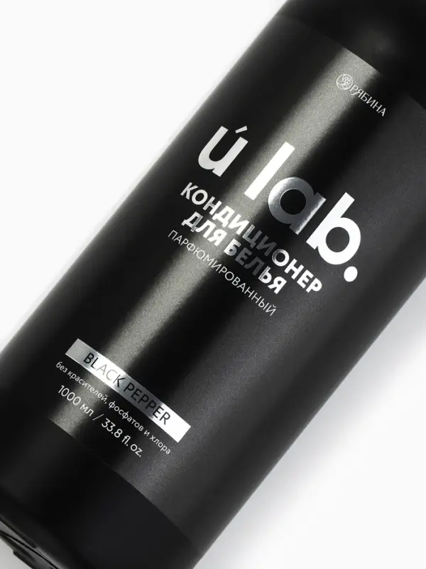 Кондиционер для белья парфюмированный Black pepper, 1000 мл, ULAB