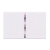 Тетрадь на спирали ErichKrause. Glance Vivid А5, 80 листов, в клетку, пластиковая обложка, блок офсет, 100% белизна, МИКС