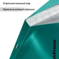 Тетрадь 48 листов в клетку, ErichKrause CoverPro Reef matt, пластиковая обложка, бирюзовый