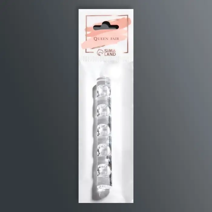 Подставка для маникюрных кистей «MINI», 5 секций, 8×1 см, прозрачная Подставка для маникюрных кистей «MINI», 5 секций, 8×1 см, прозрачная