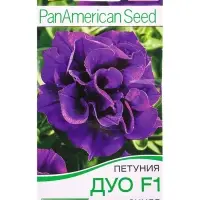 Семена цветов Петуния Дуо F1 синяя многоцветковая махровая (драже) PanAmerican, Ц/П,5 шт. Семена цветов Петуния Дуо F1 синяя многоцветковая махровая (драже) PanAmerican, Ц/П,5 шт.