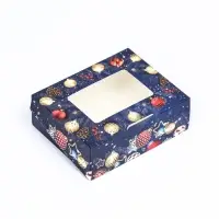 Коробка подарочная новогодняя складная «Игрушки», 10×8×3.5 см