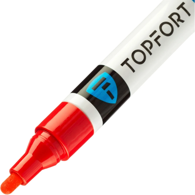Маркер лаковый Topfort Industrial 4 мм красный