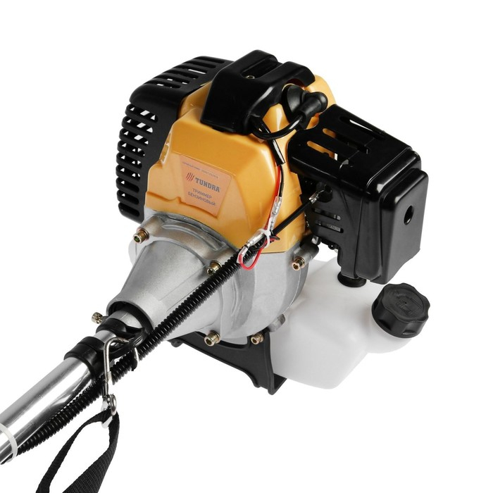 Триммер бензиновый ТУНДРА, Easy-start, леска/нож, 43 см3, 2 л.с., в двух коробках Триммер бензиновый ТУНДРА, Easy-start, леска/нож, 43 см3, 2 л.с., в двух коробках