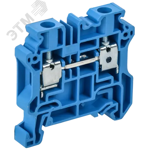 ARMAFIX Колодка клеммная CY6BU винтовая 6мм2 проходная синяя Ex IEK