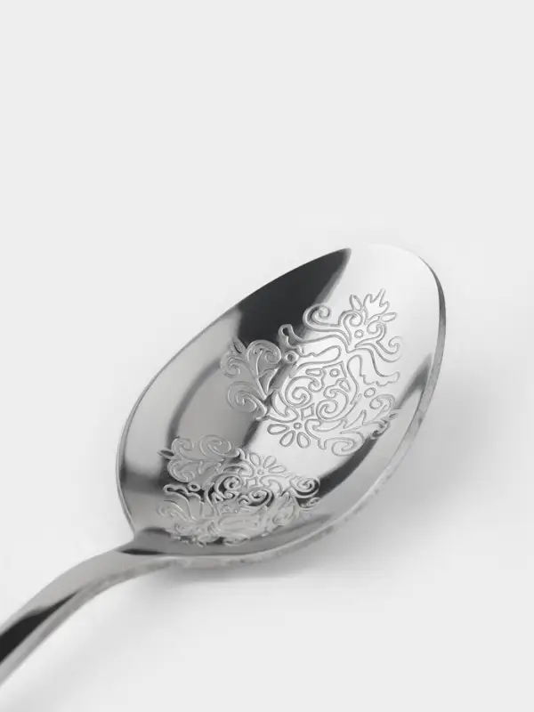 Набор чайных ложек Доляна &laquo;Эмили&raquo;, длина 13.2 см, 6 шт., нержавеющая сталь, серебристый